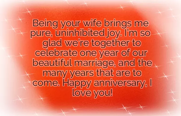 First Anniversary Wishes First Anniversary Wishes