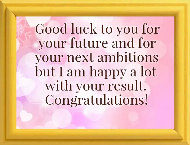 Congratulations You Passed Congratulations You Passed