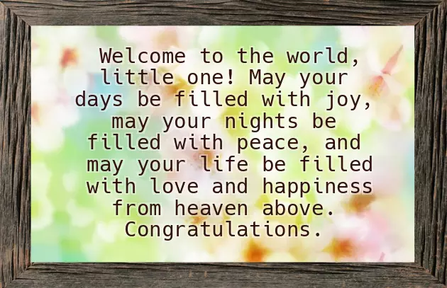 Baby Coming Congratulations