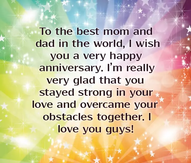 Happy Anniversary Wishes For Mama And Mami