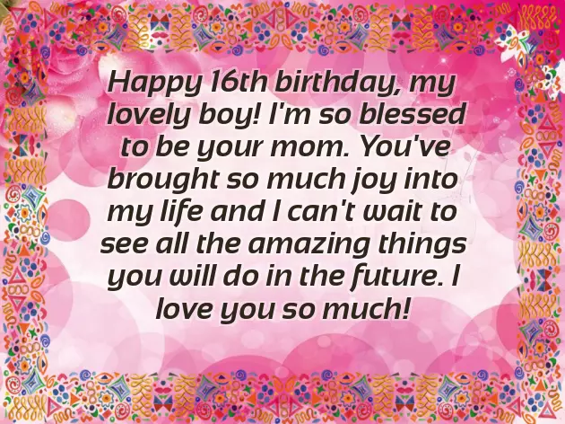 Happy 16Th Birthday Daughter From Mom Happy 16Th Birthday Daughter From Mom