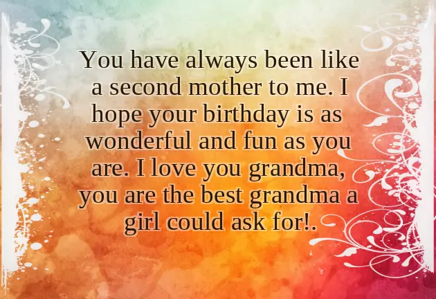 Birthday Words For Grandma Birthday Words For Grandma