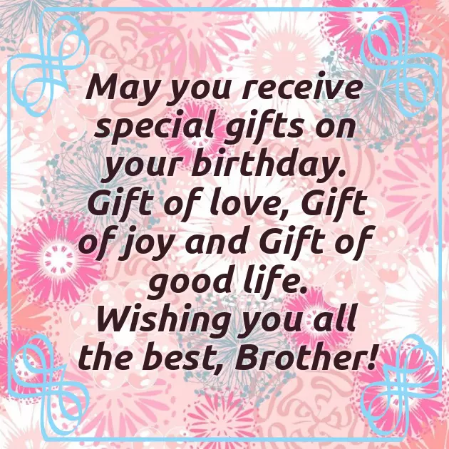 Little Brother Blessings Birthday Wishes