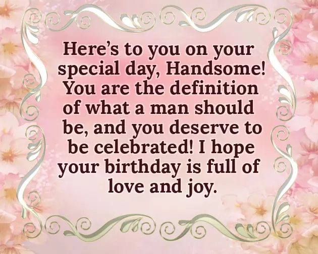 Wish You Happy Birthday Little Boy