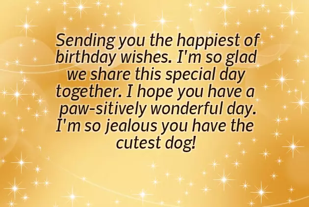 Birthday Wishes From The Dog Birthday Wishes From The Dog