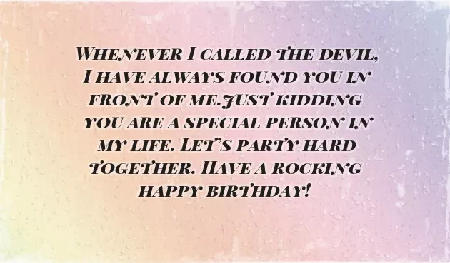 Letter For Birthday Of My Best Friend