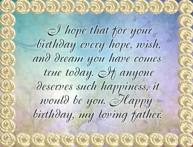 Wishes From Daughter To Father Wishes From Daughter To Father