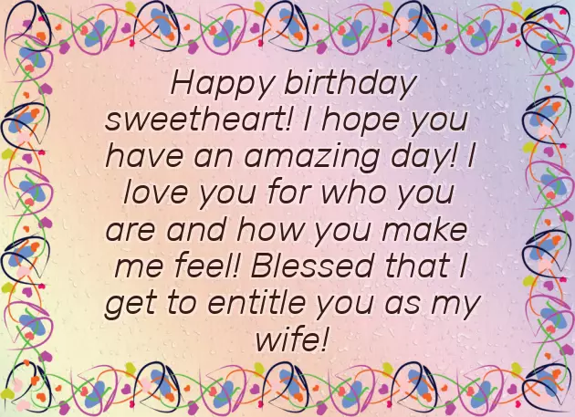 Birthday To Wife Quotes Birthday To Wife Quotes