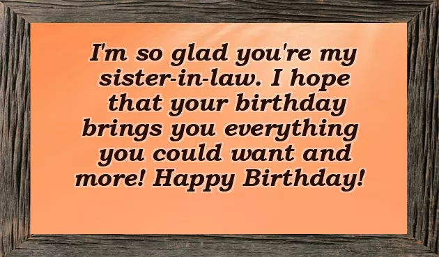Birthday Wishes For Sister In Law Son