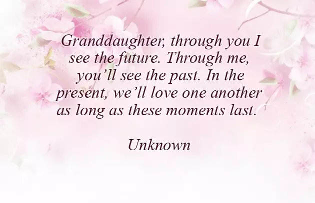 Birthday Wishes To Your Granddaughter