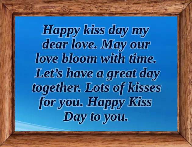 Kiss Day Quotes For Girlfriend