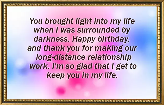 Happy Birthday To Love Of My Life Letter