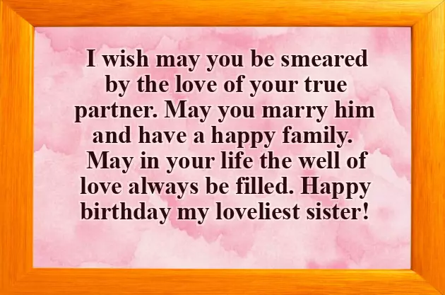 Birthday Wishes For Pretty Sister