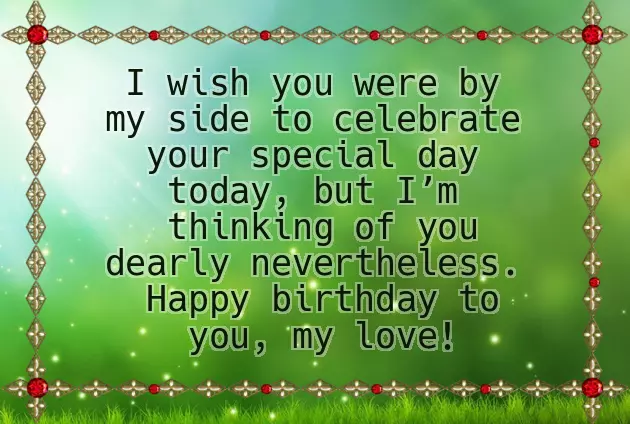 Birthday Wishes For Husband Simple