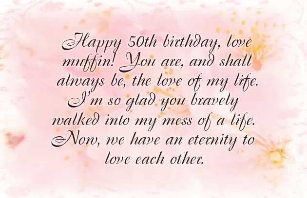 50Th Female Birthday Wishes