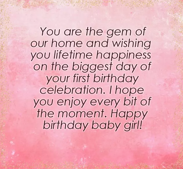 First Baby Born Wishes