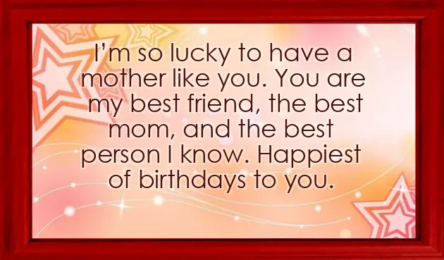 Happy Birthday To The Best Mum In The World