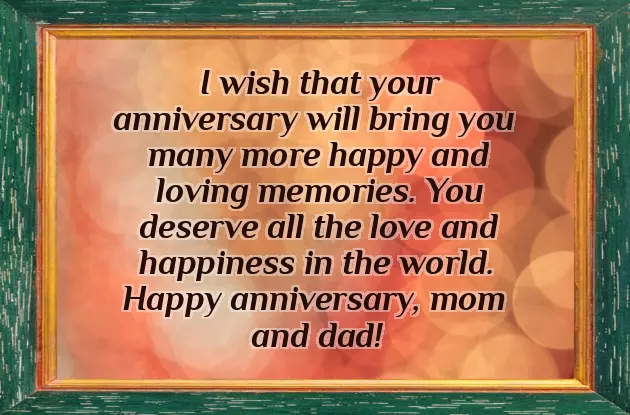 Happy Anniversary To Mum And Dad