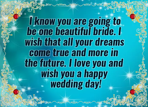 Wedding Wishes For Son