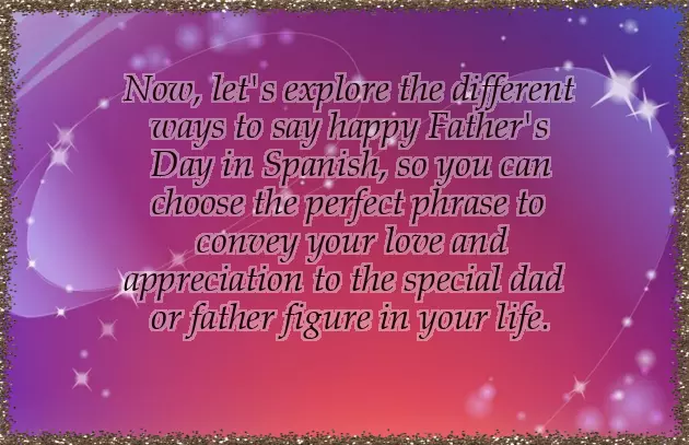 Wishing You A Happy Father