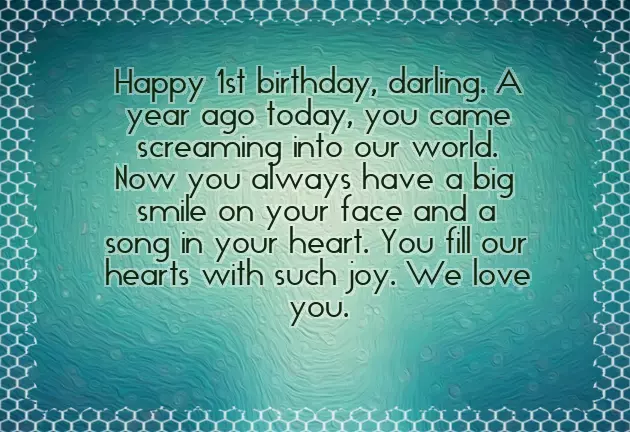 First Birthday Granddaughter Quotes