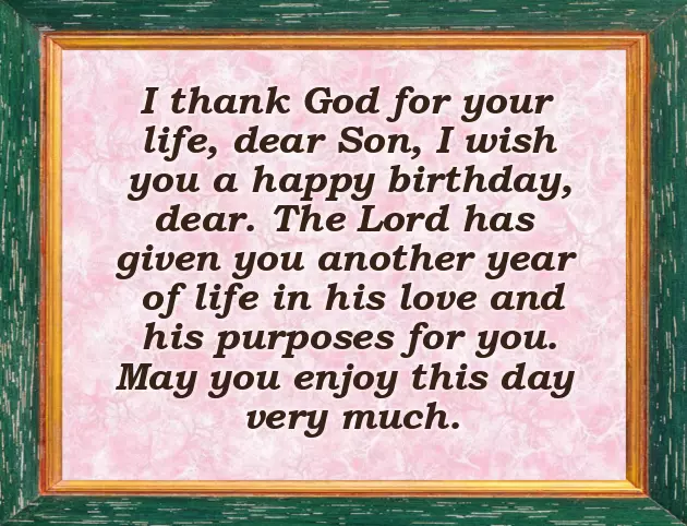 Best Quotes On Son Birthday