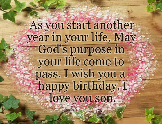 Christian Birthday Greetings For Son