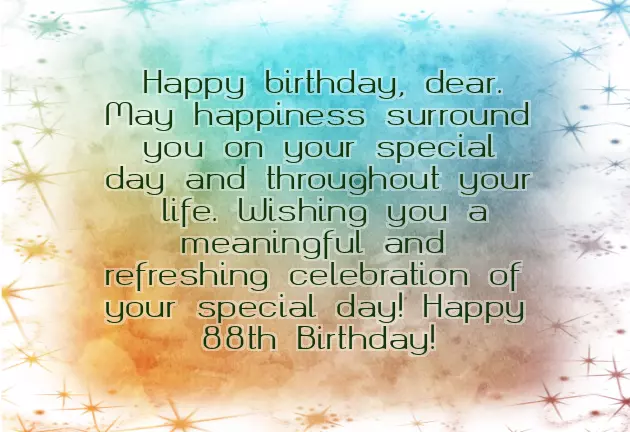 Happy 88Th Birthday Dad