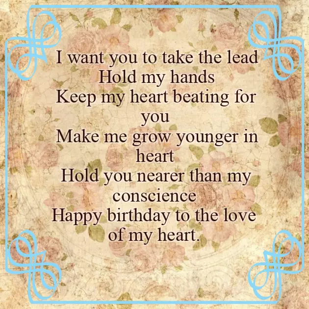 Love Poems For My Husband On His Birthday