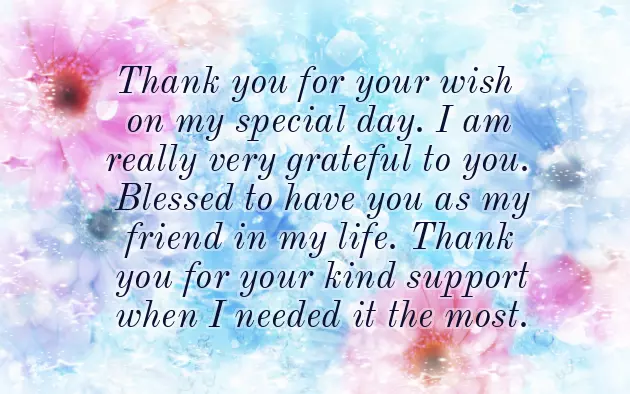 Appreciation Text For Birthday Wishes