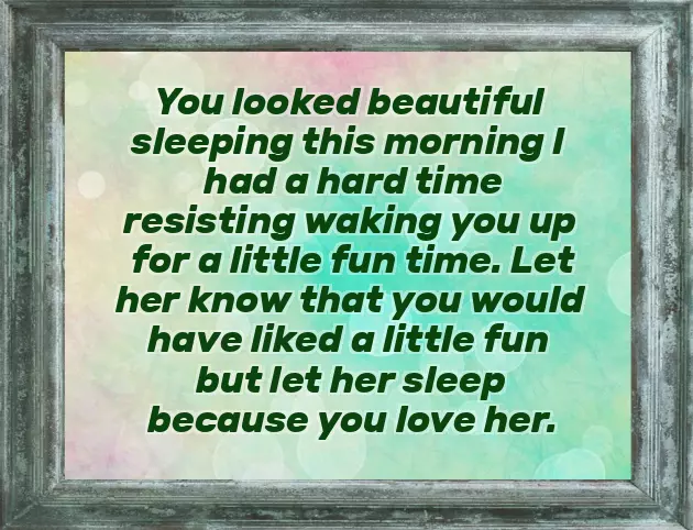 Morning Flirty Messages