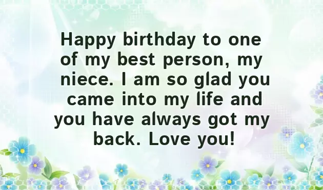 Happy Birthday To My Dearest Niece