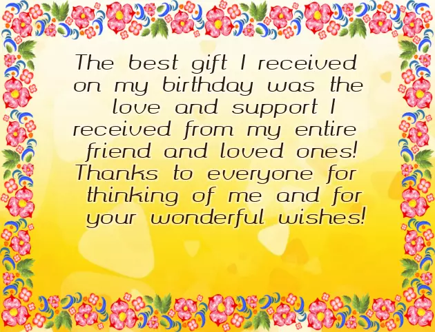 Thank U All For My Birthday Wishes Thank U All For My Birthday Wishes