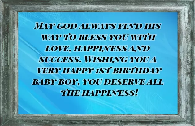 Birthday Wishes To New Born Baby