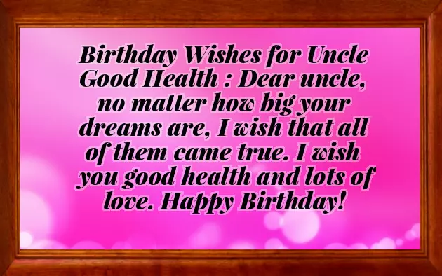 Healthy Birthday Wishes