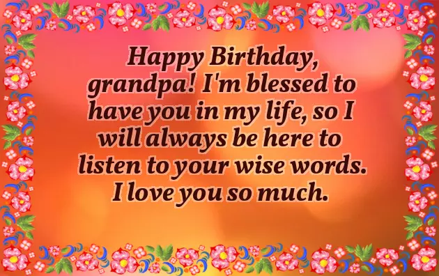90Th Birthday Wishes For Grandpa