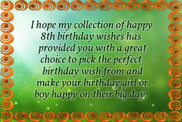 Happy 8Th Bday Happy 8Th Bday