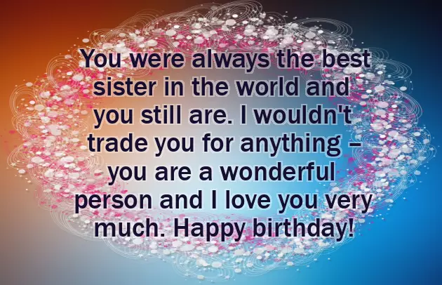 Sister Birthday Wishes Funny Quotes
