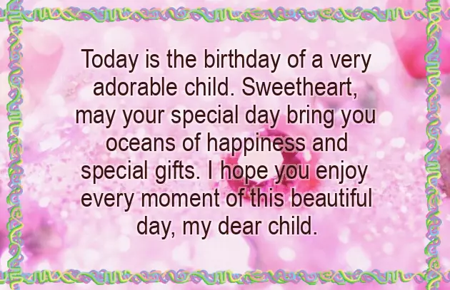 Happy Birthday Wish For Son