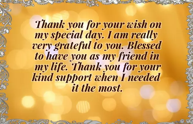 Thank You Wishes For My Birthday Thank You Wishes For My Birthday