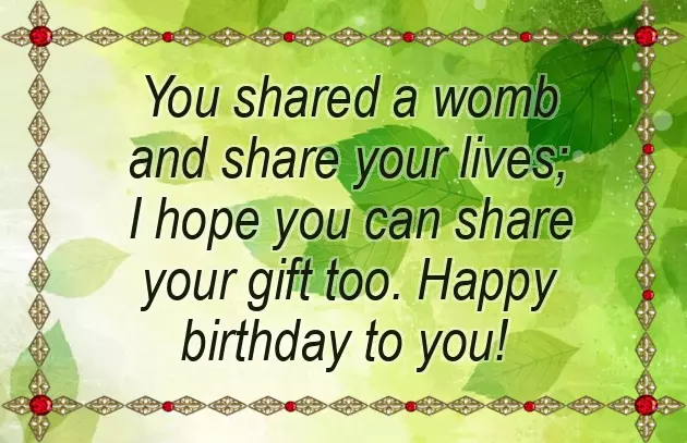 Brother Sister Birthday Quotes