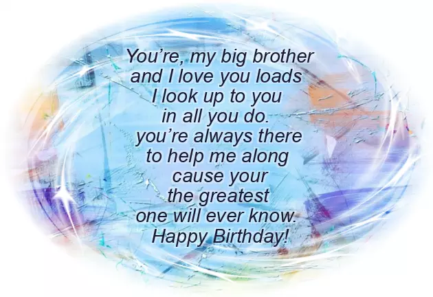 Best Wishes For Brother Birthday