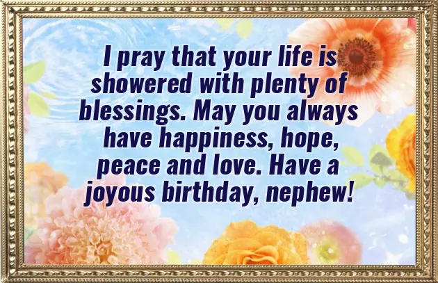 Happy Birthday Wishes For Nephew Happy Birthday Wishes For Nephew