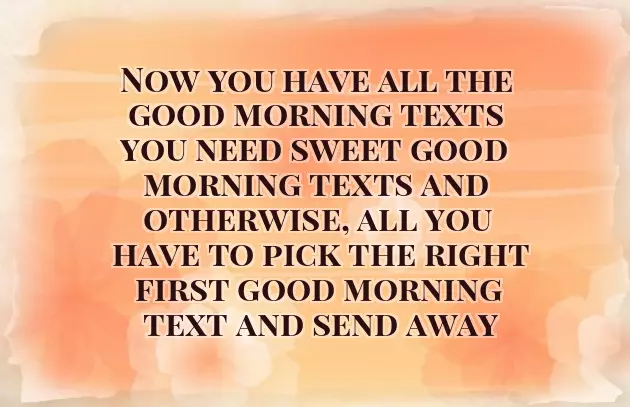 Short Morning Message For Her