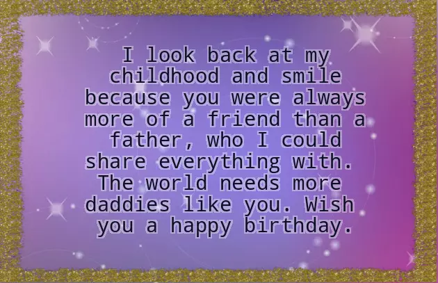Birthday Wishes For Dad From Daughter
