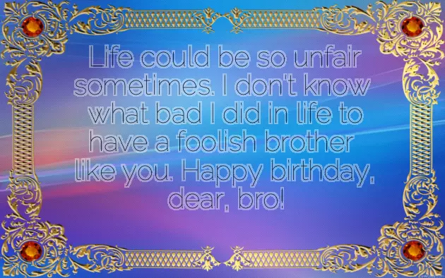 Funny Birthday Wish For Friend