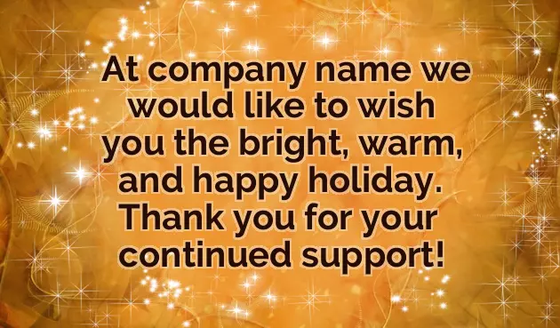 Christmas Wishes For Business Customers