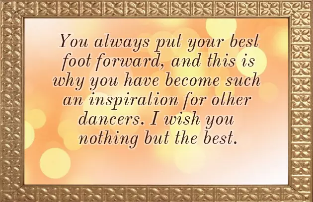 Congratulations Messages For Dance Recital