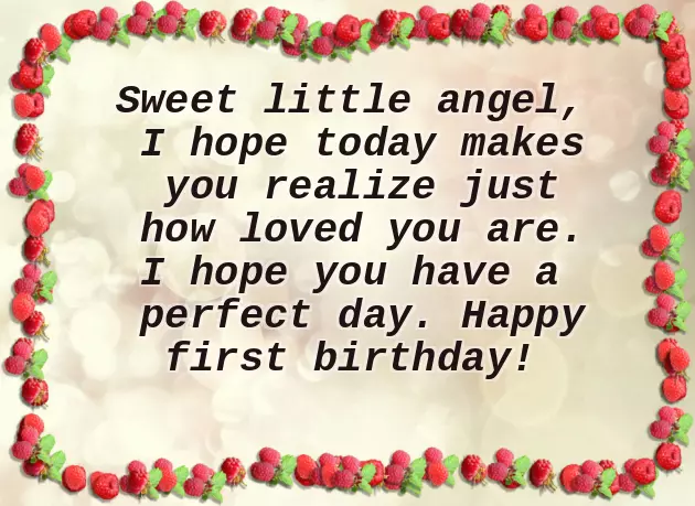 Birthday Wishes For 1St Year Baby Boy