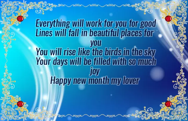 New Month Message For Your Love